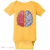 Machine Brain Glitch Baby Bodysuit thumb 0