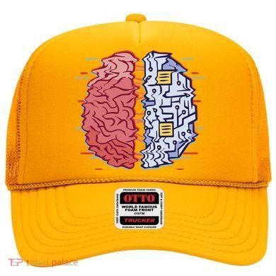 Machine Brain Glitch Hat