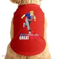 Make Bowling Great Again Funny Trump Bowling Gift Doggie Tank thumb 0