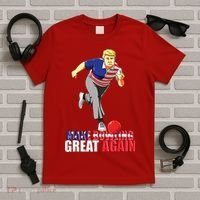 Make Bowling Great Again Funny Trump Bowling Gift T-Shirt thumb 5