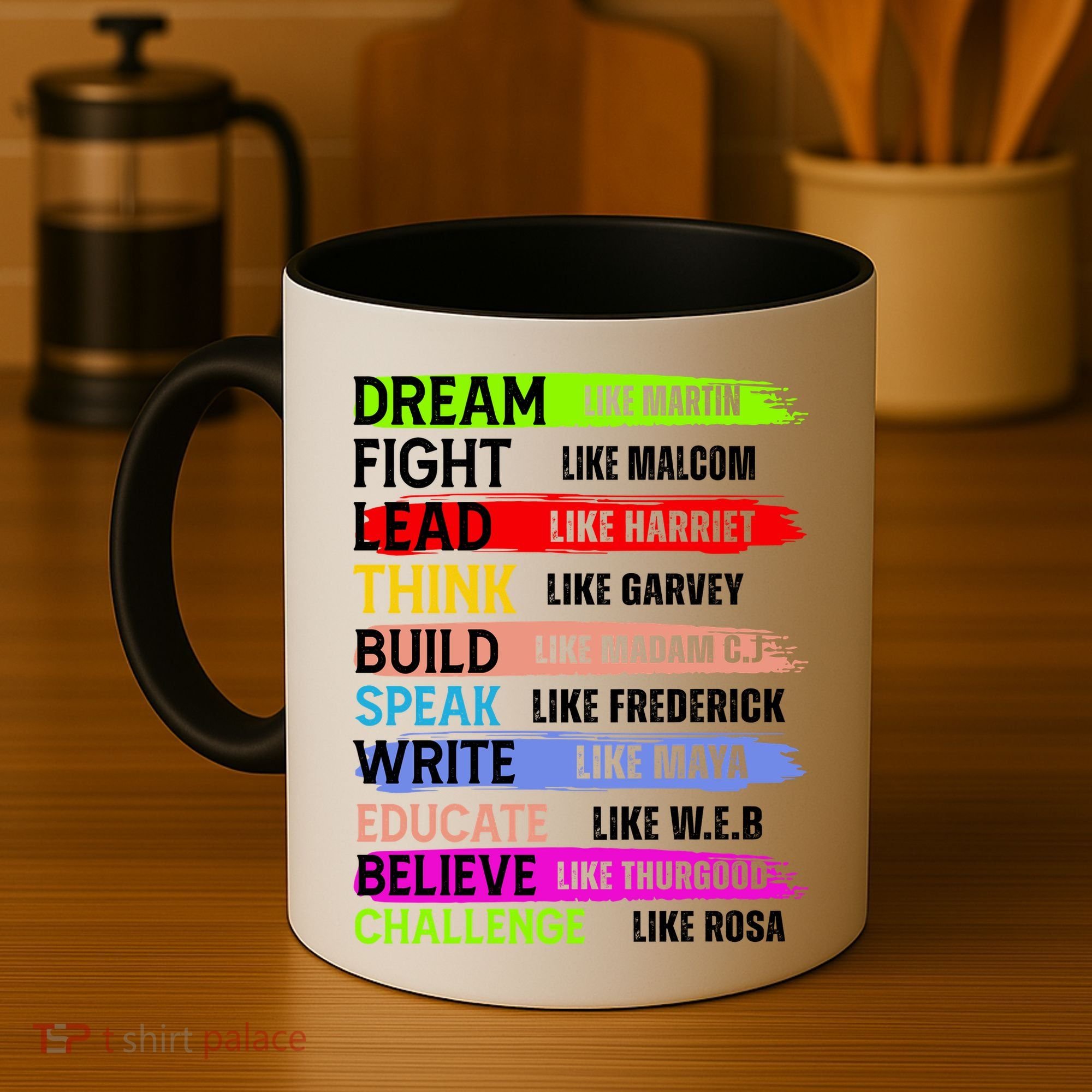 Martin Black History Month African Pride Coffee Mug