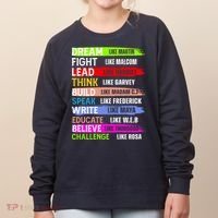 Martin Black History Month African Pride Women's Sweatshirt thumb 0