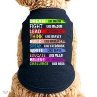 Martin Black History Month African Pride Doggie Tank thumb 0
