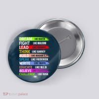 Martin Black History Month African Pride Button thumb 0