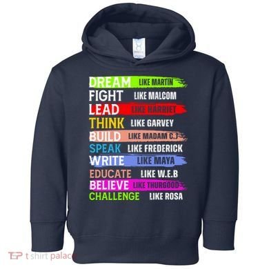 Martin Black History Month African Pride Toddler Hoodie