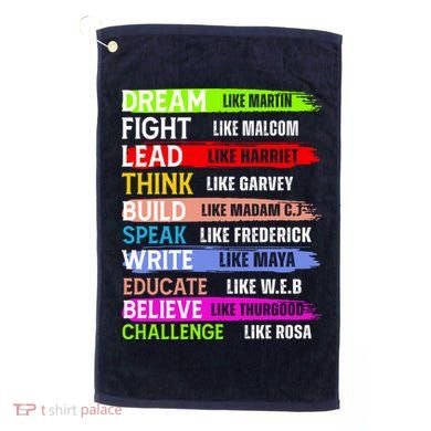 Martin Black History Month African Pride Golf Towel