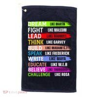 Martin Black History Month African Pride Golf Towel thumb 0