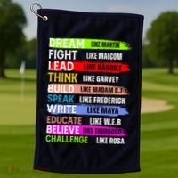 Martin Black History Month African Pride Golf Towel thumb 1