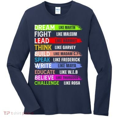 Martin Black History Month African Pride Women's Long Sleeve Shirt