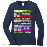 Martin Black History Month African Pride Women's Long Sleeve Shirt thumb 0