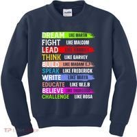 Martin Black History Month African Pride Kids Sweatshirt thumb 0