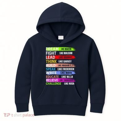 Martin Black History Month African Pride Kids Hoodie