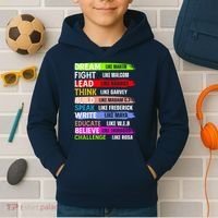 Martin Black History Month African Pride Kids Hoodie thumb 2