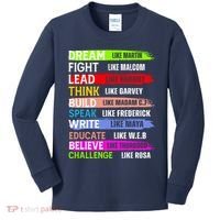 Martin Black History Month African Pride Kids Long Sleeve Shirt thumb 0