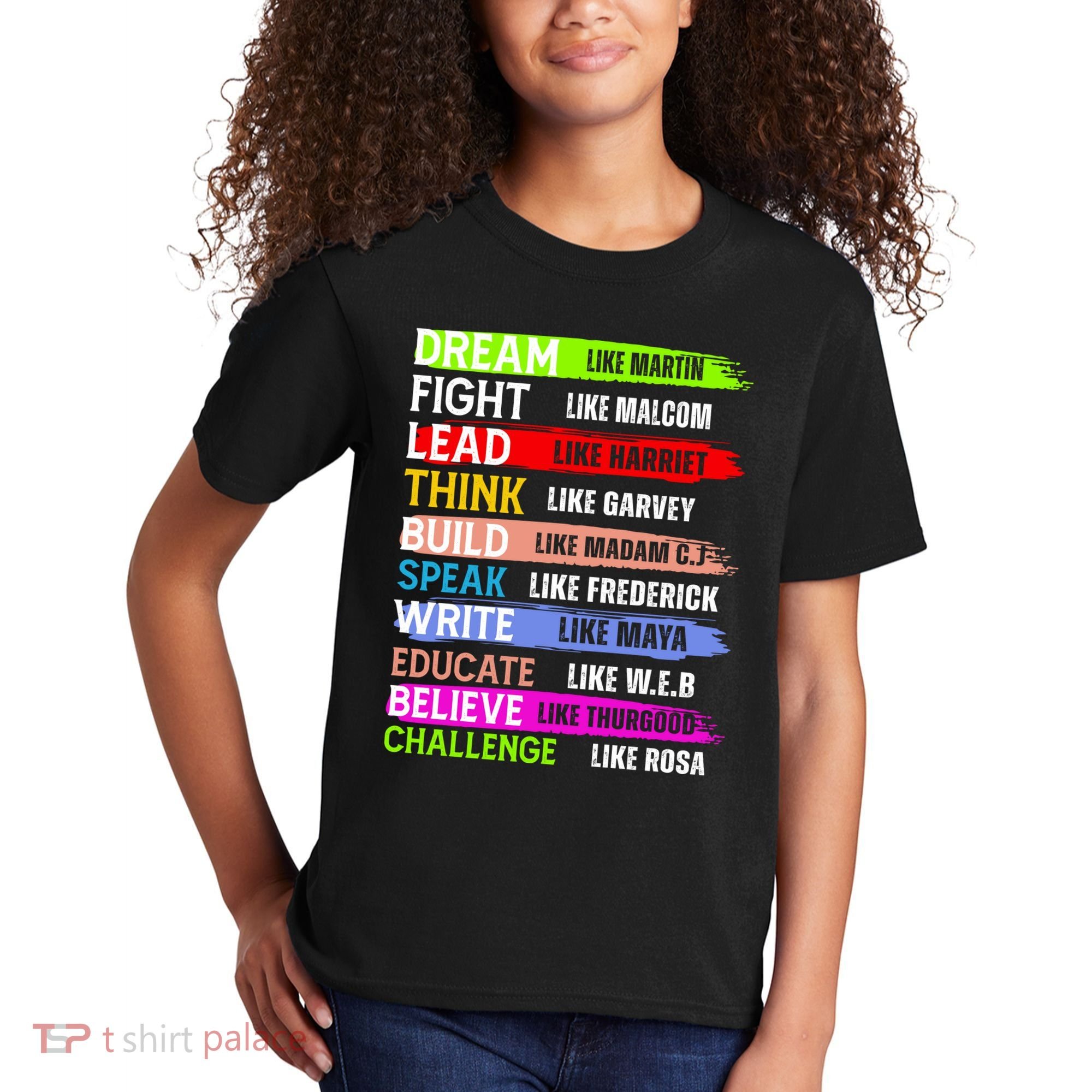 Martin Black History Month African Pride Kids T-Shirt