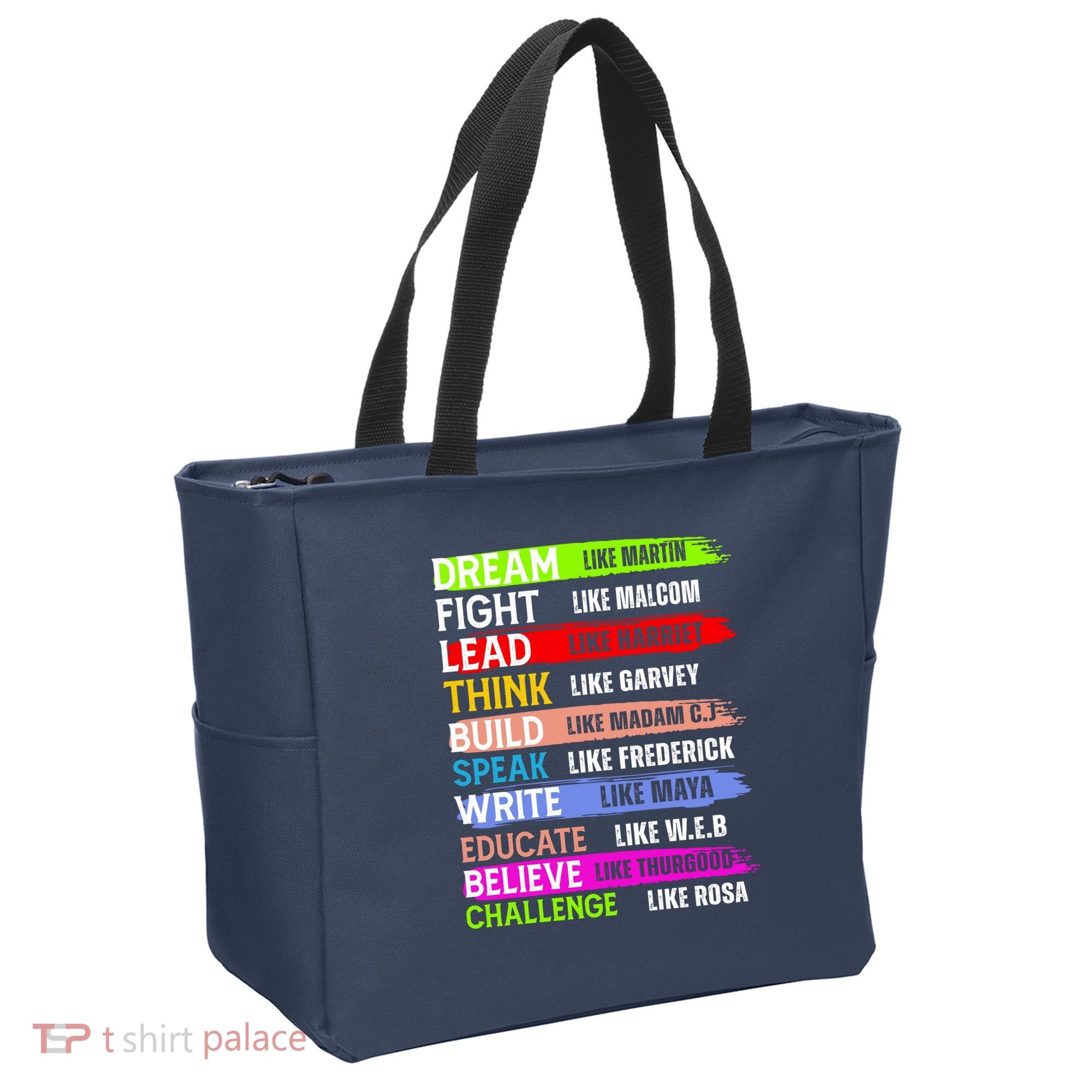 Martin Black History Month African Pride Tote Bag