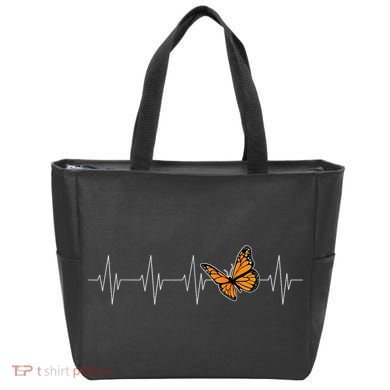Monarch Butterflies Heartbeat Cute Milkweed Butterfly Lover Tote Bag