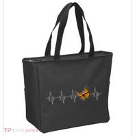 Monarch Butterflies Heartbeat Cute Milkweed Butterfly Lover Tote Bag thumb 2