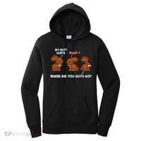 My Butt Hurts Chocolate Bunny Easter Funny Women's Hoodie thumb 0