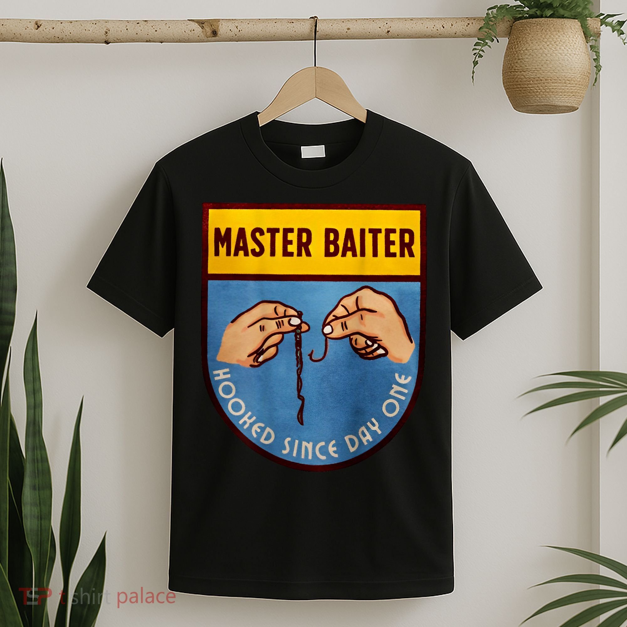 Master Baiter Hooked Since Day One T-Shirt