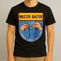 Master Baiter Hooked Since Day One T-Shirt thumb 3
