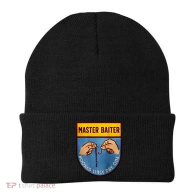 Master Baiter Hooked Since Day One Beanie