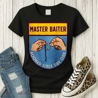Master Baiter Hooked Since Day One Women's T-Shirt thumb 3