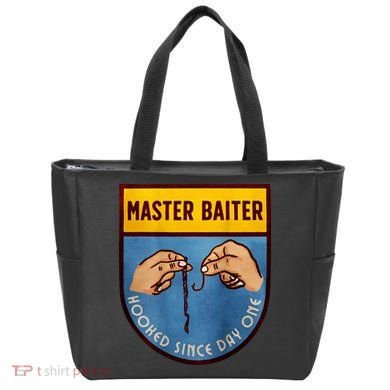Master Baiter Hooked Since Day One Bag