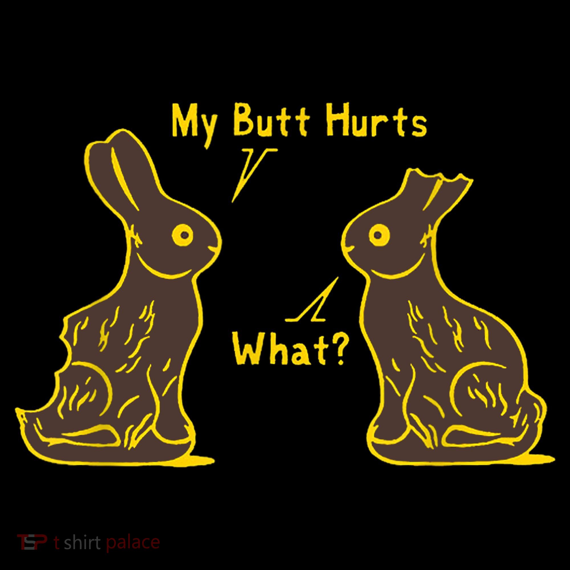 My Butt Hurts What Funny Easter Bunny Bucket Hat