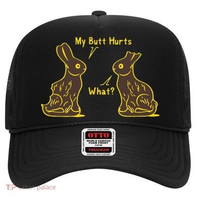 My Butt Hurts What Funny Easter Bunny Hat