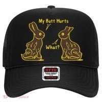 My Butt Hurts What Funny Easter Bunny Hat thumb 0
