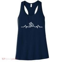 Mountain Bike Heartbeat Pulse Cycling Women's Tank Top thumb 0