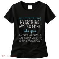 My Brain Has Way Too Many Tabs Open 4 Of Them Are Frozen Women's T-Shirt thumb 0