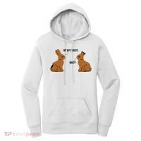 My Butt Hurts Chocolate Easter Bunny Funny Women's Hoodie thumb 0