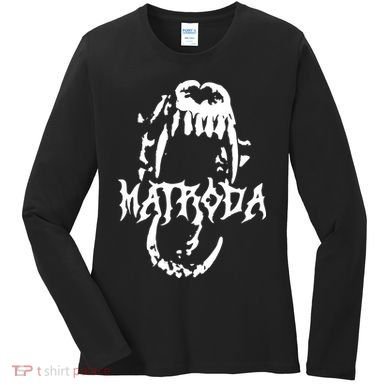 Matroda Bite Heavyweight Women's Long Sleeve Shirt
