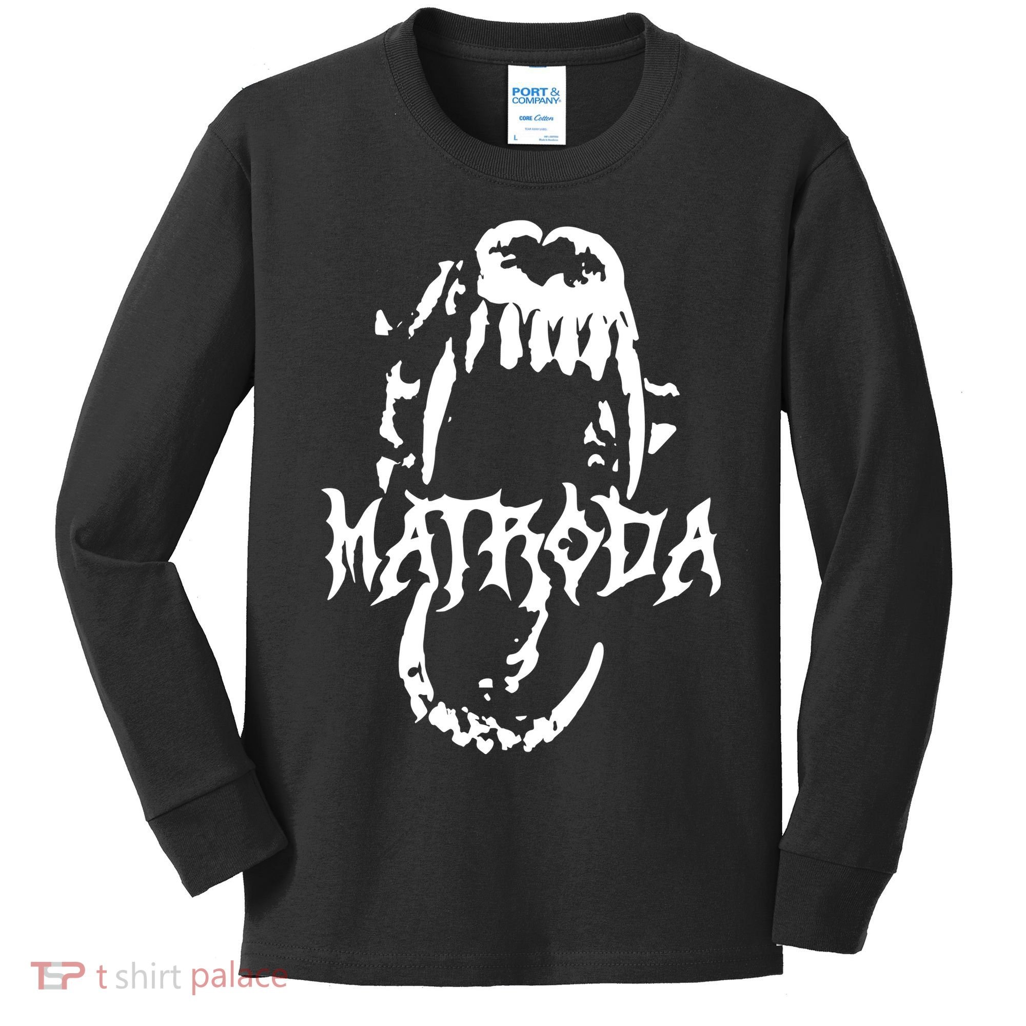 Matroda Bite Heavyweight Kids Long Sleeve Shirt