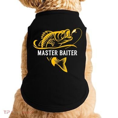 Master Baiter Hoocker Funny Fishing Gift Doggie Tank