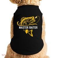 Master Baiter Hoocker Funny Fishing Gift Doggie Tank thumb 0