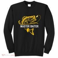 Master Baiter Hoocker Funny Fishing Gift Sweatshirt thumb 0