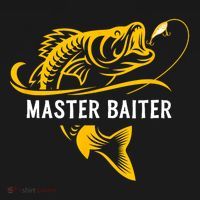 Master Baiter Hoocker Funny Fishing Gift Bucket Hat thumb 4