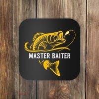 Master Baiter Hoocker Funny Fishing Gift Coaster thumb 0