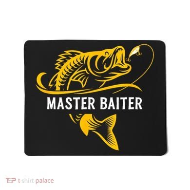 Master Baiter Hoocker Funny Fishing Gift Mousepad