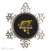 Master Baiter Hoocker Funny Fishing Gift Ornament thumb 0