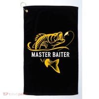 Master Baiter Hoocker Funny Fishing Gift Golf Towel thumb 0