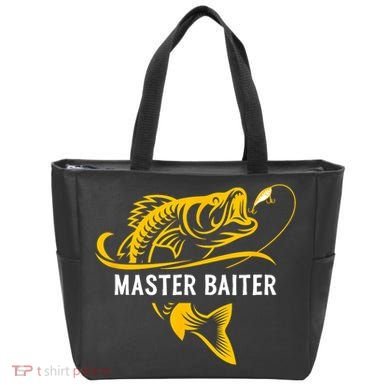Master Baiter Hoocker Funny Fishing Gift Tote Bag