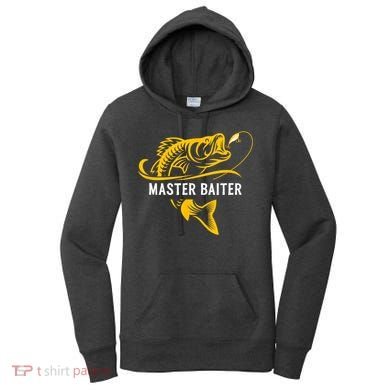 Master Baiter Hoocker Funny Fishing Gift Women's Hoodie