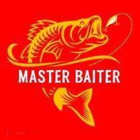 Master Baiter Hoocker Funny Fishing Gift Santa Hat thumb 1