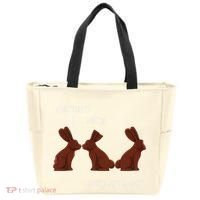 My Butt Hurts Funny Easter Chocolate Bunny Meme Joke Gift Tote Bag thumb 0