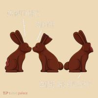 My Butt Hurts Funny Easter Chocolate Bunny Meme Joke Gift Tote Bag thumb 4