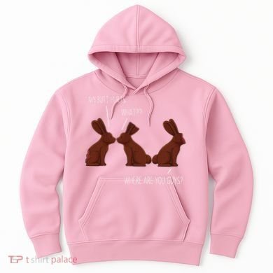 My Butt Hurts Funny Easter Chocolate Bunny Meme Joke Gift Hoodie